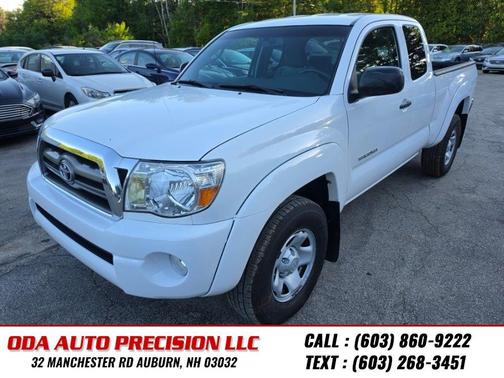 Super White 2010 Toyota Tacoma Access Cab