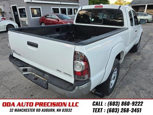 Super White 2010 Toyota Tacoma Access Cab