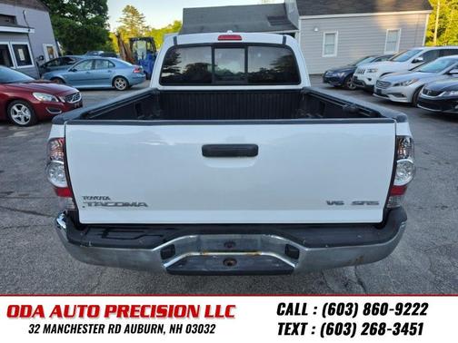 Super White 2010 Toyota Tacoma Access Cab