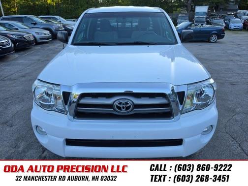 Super White 2010 Toyota Tacoma Access Cab