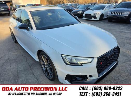 Glacier White Metallic 2018 Audi S4 3.0T Premium Plus