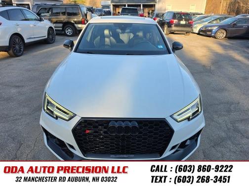 Glacier White Metallic 2018 Audi S4 3.0T Premium Plus