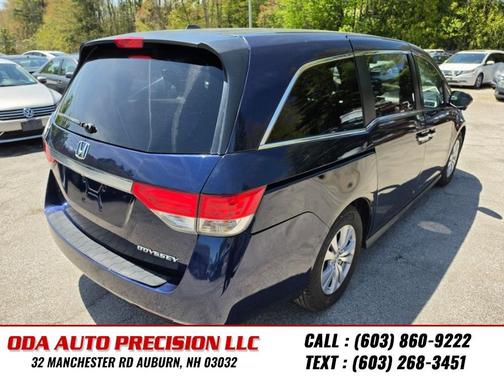 Obsidian Blue Pearl 2017 Honda Odyssey EX-L