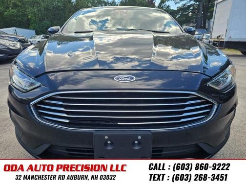 Agate Black 2019 Ford Fusion SE