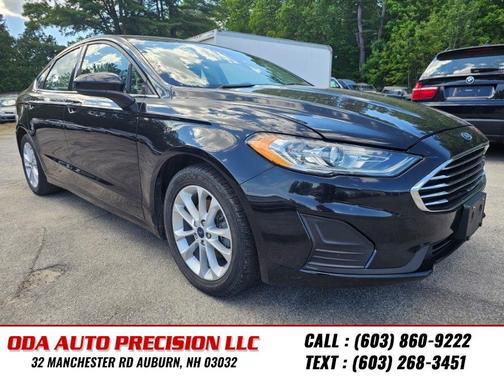 Agate Black 2019 Ford Fusion SE