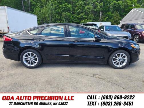 Agate Black 2019 Ford Fusion SE