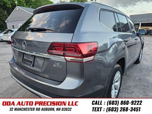 grey 2018 Volkswagen Atlas 3.6L SE w/Technology