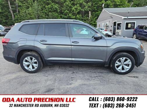 grey 2018 Volkswagen Atlas 3.6L SE w/Technology