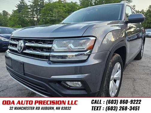 grey 2018 Volkswagen Atlas 3.6L SE w/Technology