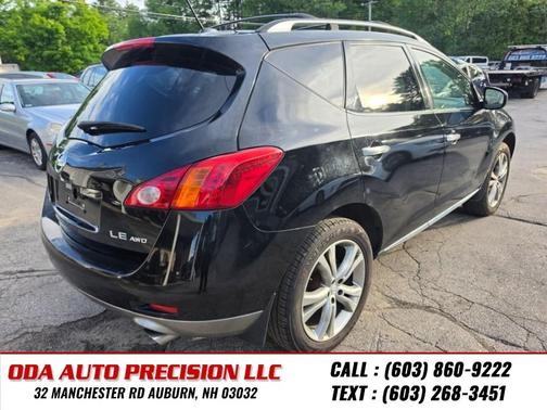 black 2010 Nissan Murano SL