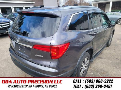 Lunar Silver Metallic 2016 Honda Pilot EX-L