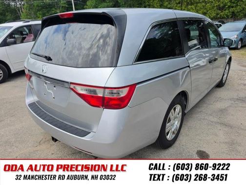 Alabaster Silver Metallic 2013 Honda Odyssey LX