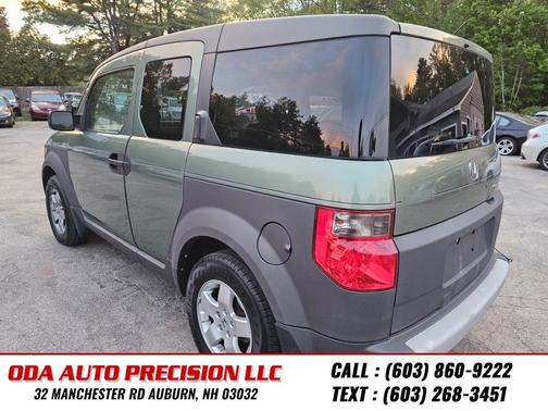 Galapagos Green Metallic 2004 Honda Element EX