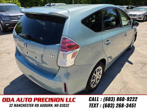 Sea Glass Pearl 2017 Toyota Prius v Five