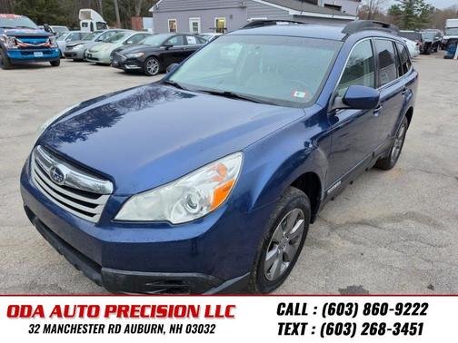 blue 2010 Subaru Outback 2.5 i Premium