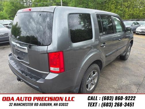 grey 2010 Honda Pilot LX