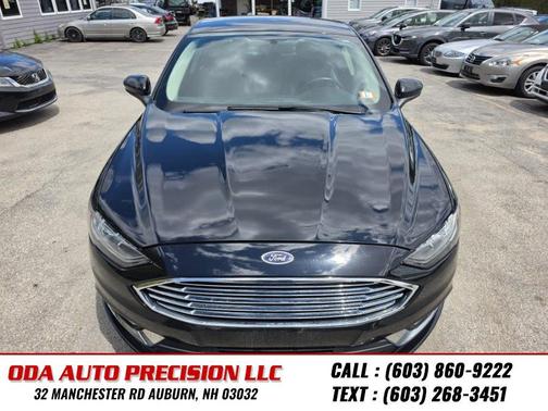 Shadow Black 2017 Ford Fusion SE