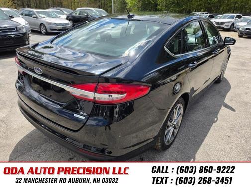 Shadow Black 2017 Ford Fusion SE
