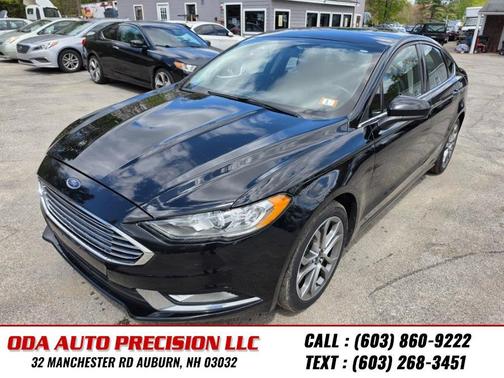 Shadow Black 2017 Ford Fusion SE