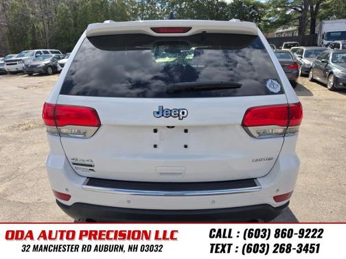 Bright White Clearcoat 2015 Jeep Grand Cherokee Limited