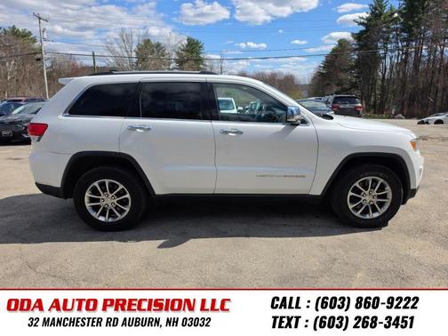 Bright White Clearcoat 2015 Jeep Grand Cherokee Limited