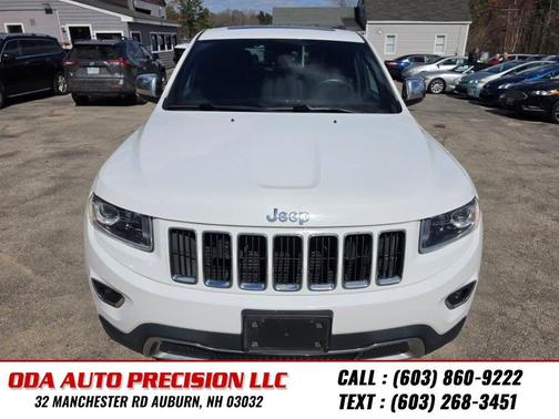 Bright White Clearcoat 2015 Jeep Grand Cherokee Limited