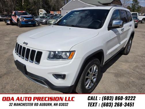 Bright White Clearcoat 2015 Jeep Grand Cherokee Limited