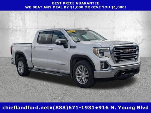 White Frost Tri-Coat 2022 GMC Sierra 1500 Limited SLT Truck