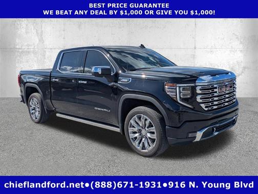 Onyx Black 2025 GMC Sierra 1500 Denali