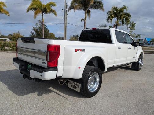 Star White 2021 Ford F-450 LIMITED