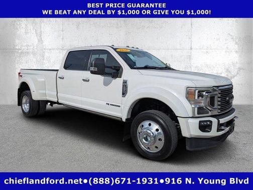 Star White 2021 Ford F-450 LIMITED