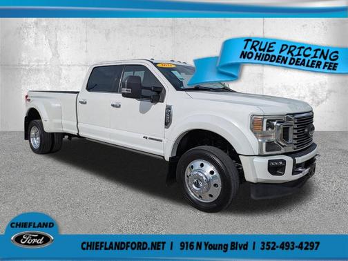 Star White 2021 Ford F-450 LIMITED