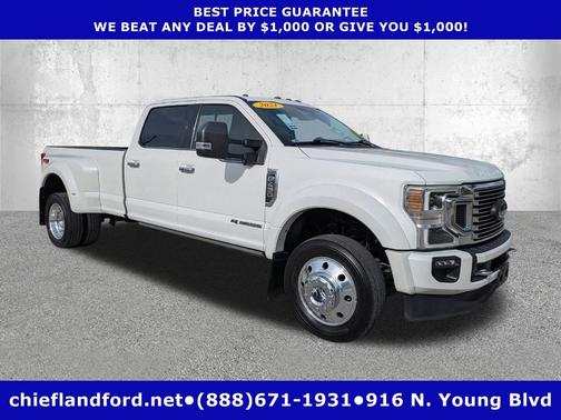 Star White 2021 Ford F-450 LIMITED