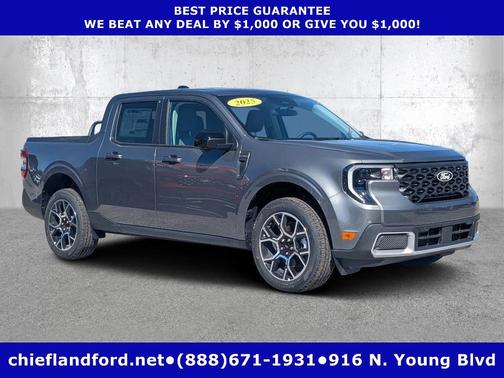 Carbonized Gray Metallic 2025 Ford Maverick Lariat Truck