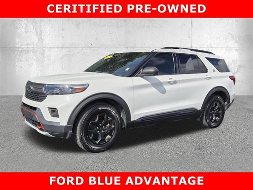 Star White 2022 Ford Explorer Timberline