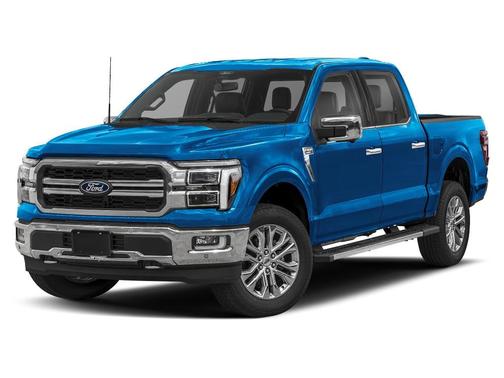 Blue 2025 Ford F-150 Lariat