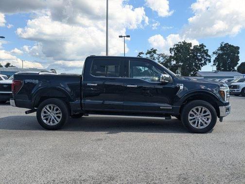 Blue 2025 Ford F-150 Lariat