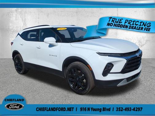 Summit White 2023 Chevrolet Blazer 2LT