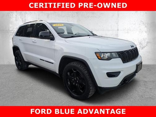 Bright White Clearcoat 2018 Jeep Grand Cherokee Upland SUV