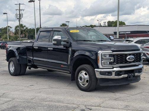 Blue 2025 Ford F-350 Lariat Super Duty