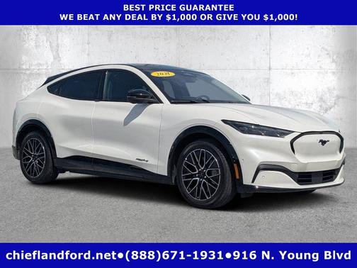 White 2024 Ford Mustang Mach-E Premium
