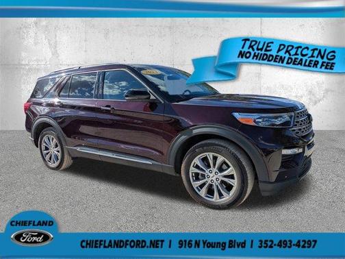 Jewel Red Metallic 2023 Ford Explorer Limited