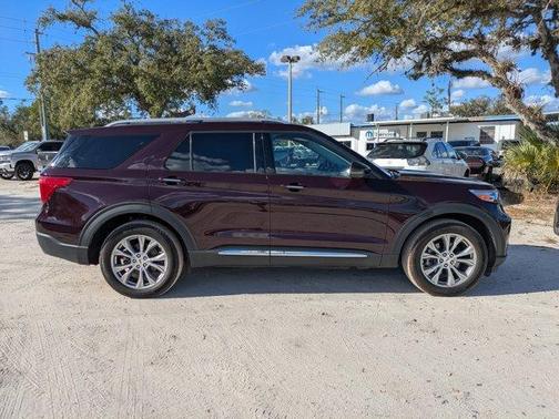 Jewel Red Metallic 2023 Ford Explorer Limited