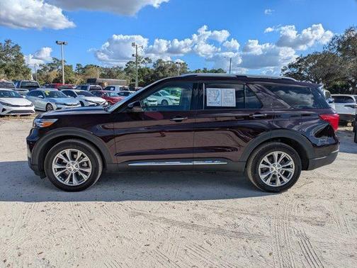 Jewel Red Metallic 2023 Ford Explorer Limited