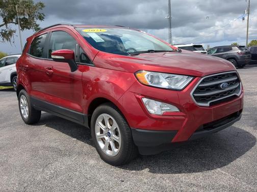 Ruby Red Metallic Tinted Clearcoat 2021 Ford EcoSport SE
