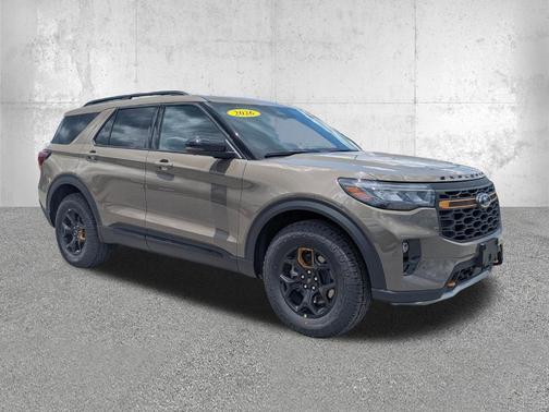 Gray 2026 Ford Explorer Tremor