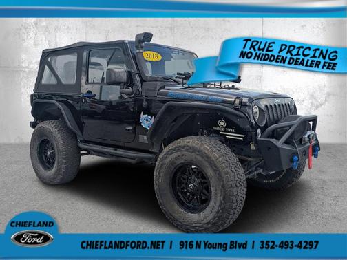 Black Clearcoat 2018 Jeep Wrangler JK Sport