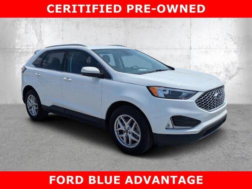 Oxford White 2024 Ford Edge SEL