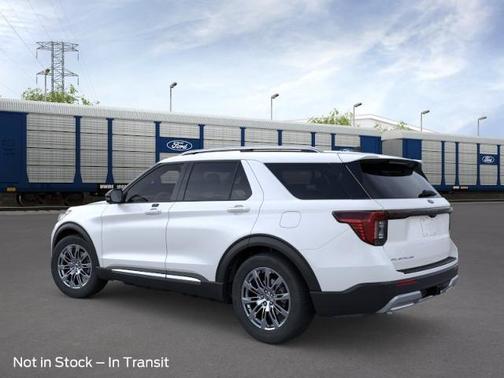 Star White 2026 Ford Explorer Platinum