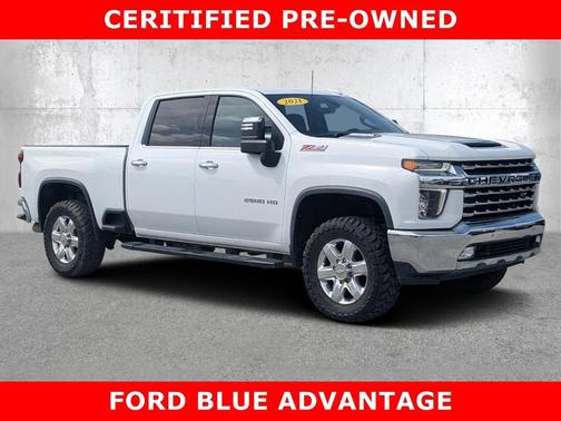 Summit White 2021 Chevrolet Silverado 2500 LTZ